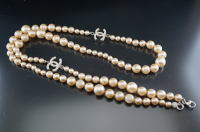 シャネル　パールネックレス　パール交換修理