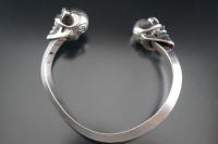 ビルウォールレザー　バングル　サイズ調整