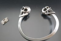  ビルウォールレザー　バングル　サイズ調整